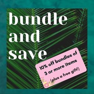 10% off bundles of 3+